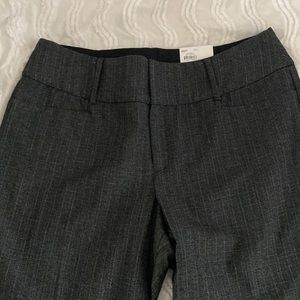 Wide leg dress pants.